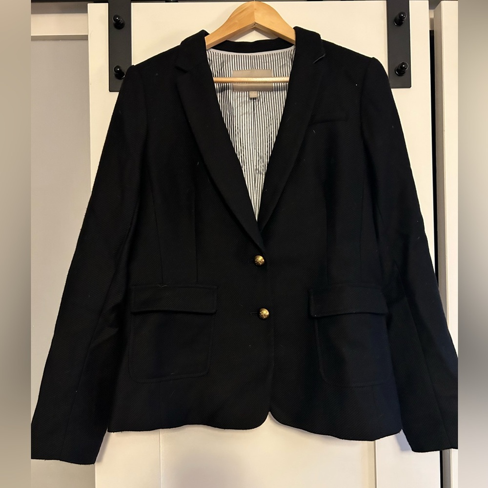 Women’s Textured Black Blazer, size 8
